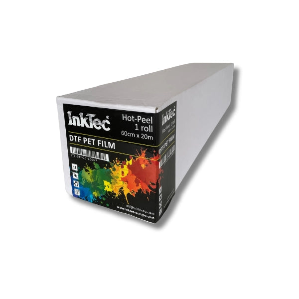 InkTec Ultimate DTF Hot Peel Film, 60cm x 100m rolls