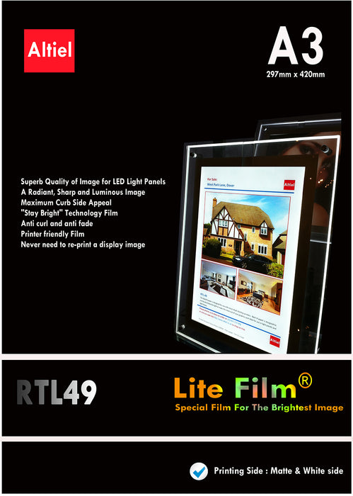 RTL49 (A3) <br> Premium Lite Film® for Any Printers