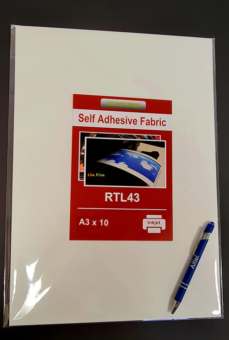 RTL43 (A3) <br> Removable Self adhesive Fabric A3