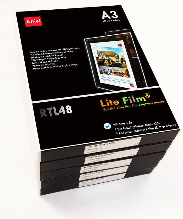 RTL48 (A3) <br> Premium Lite Film® for Inkjet Printers