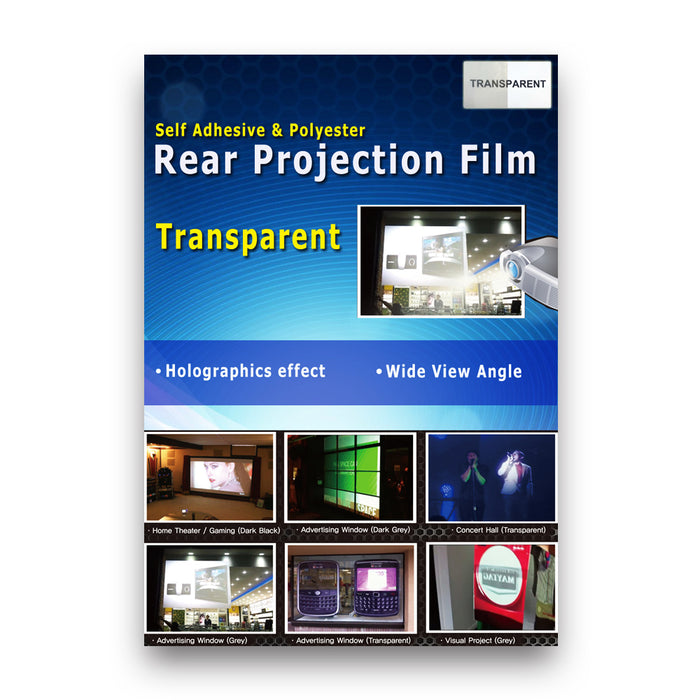 RTL-Y22 <br> Transparent Holographic Rear Projection Film
