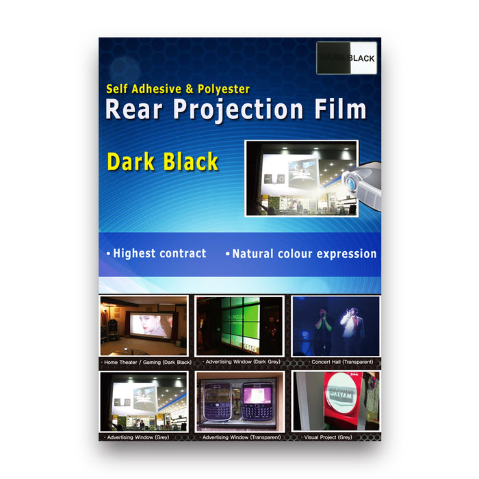 RTL-Y23 <br> Dark Black Rear Projection Film