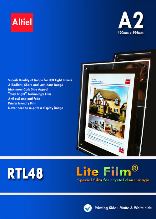 RTL48 (A2) <br> Premium Lite Film® for Inkjet Printers