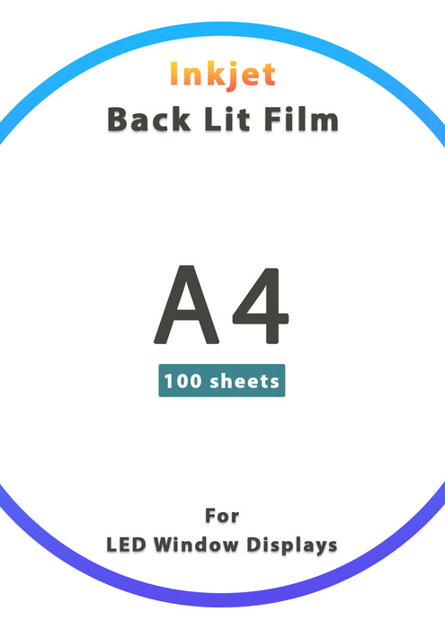 RTL50E (A4) <br> Economic Back Lit Film for Inkjet Printers